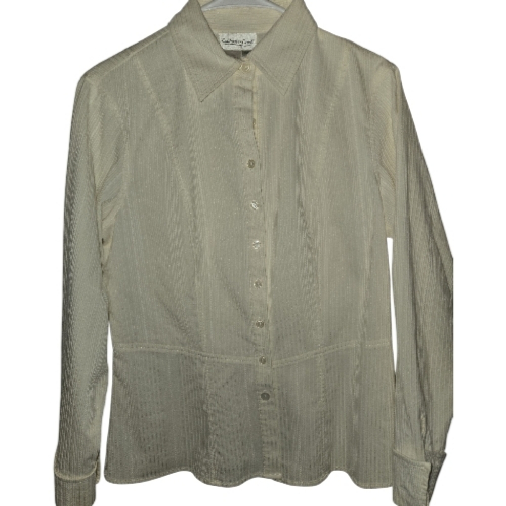 90'S COLDWATER CREEK SZ  PM LONG SLEEVE SHIRT
